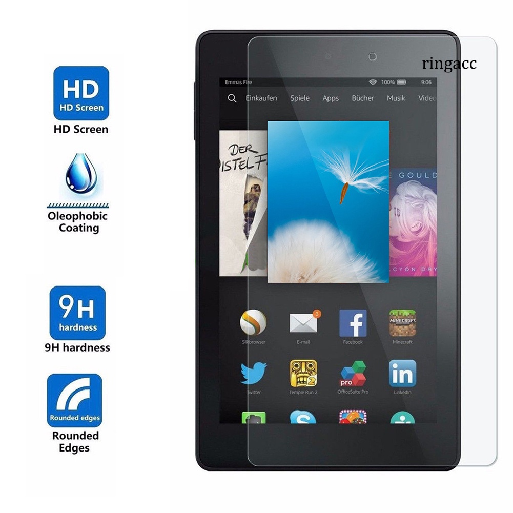Kính Cường Lực Trong Suốt Bảo Vệ Màn Hình Cho Amazon Kindle Paperwhite 1 / 2 / 3