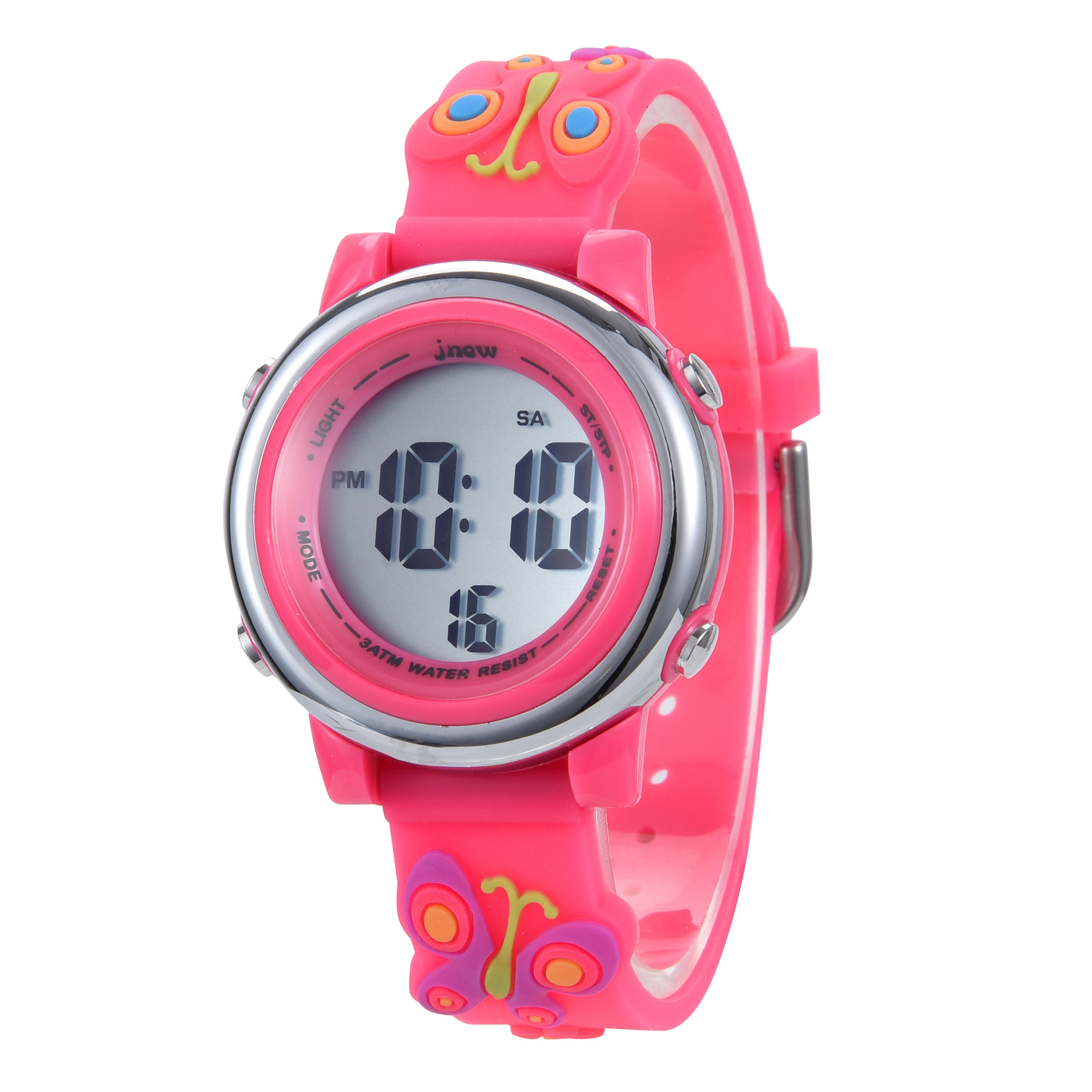 JNEW Đồng hồ điện tử dạ quang trẻ em, đồng hồ học sinh, đồng hồ điện tử đa năng thể thao ngoài trời thời trang led | BigBuy360 - bigbuy360.vn
