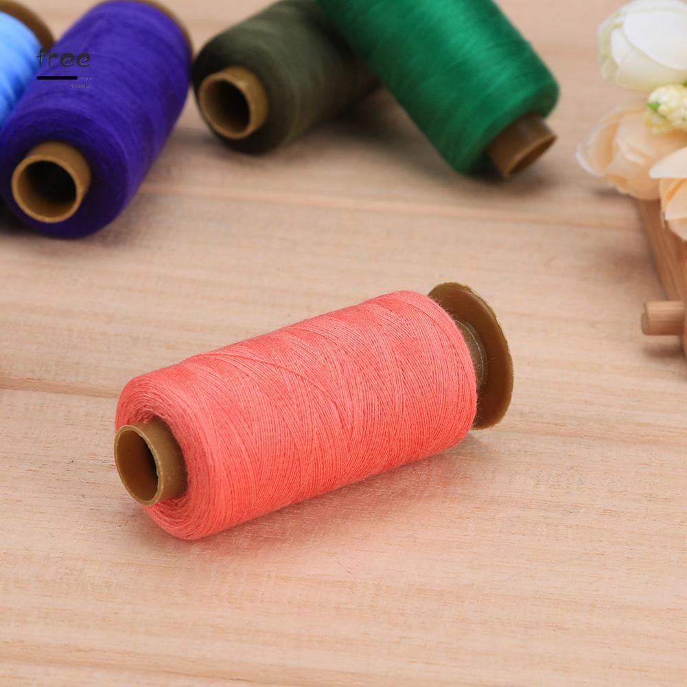 24 Cuộn Chỉ Cotton Nhiều Màu Dài 500 Yard