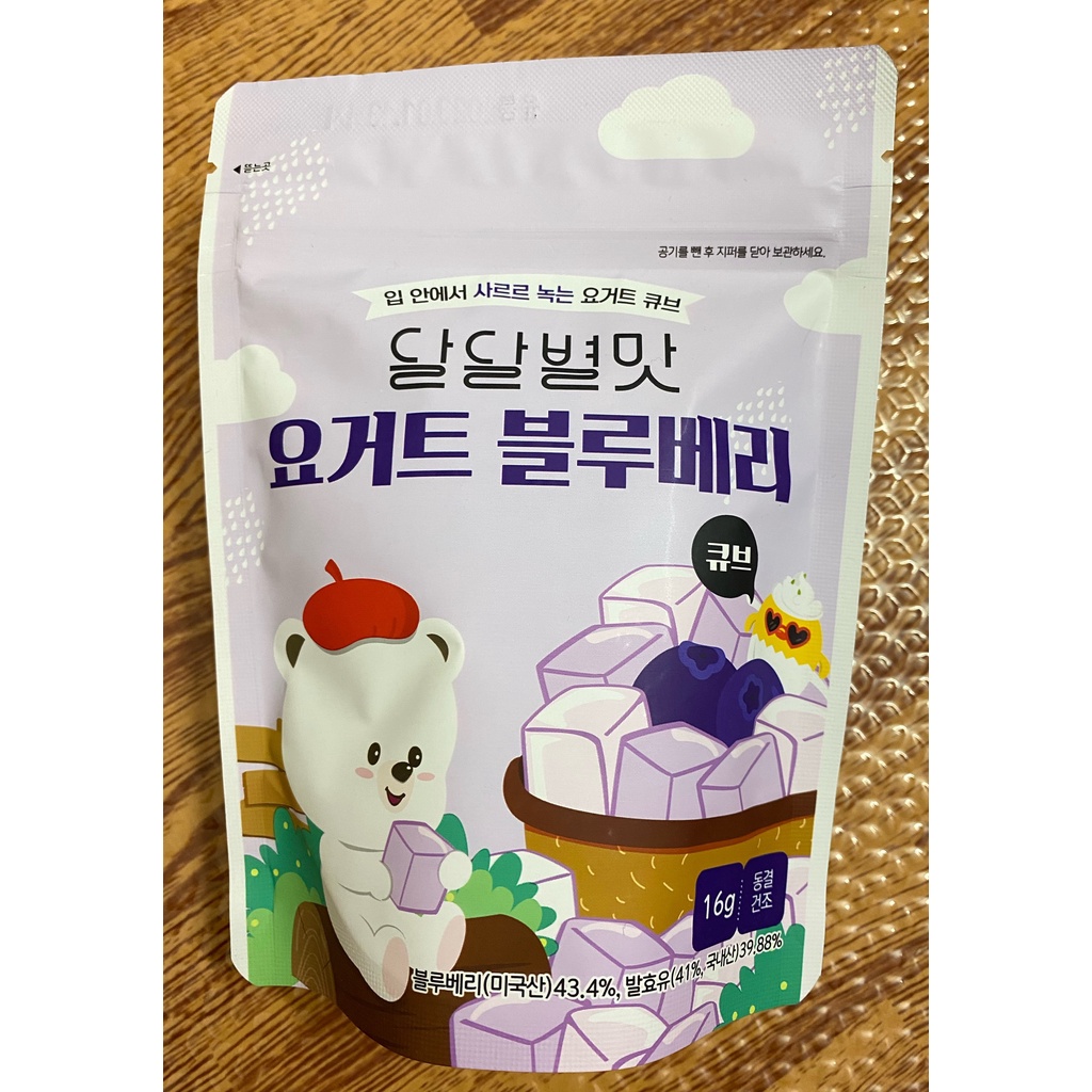 Sữa chua khô hoa quả sấy lạnh SAMTO Hàn Quốc