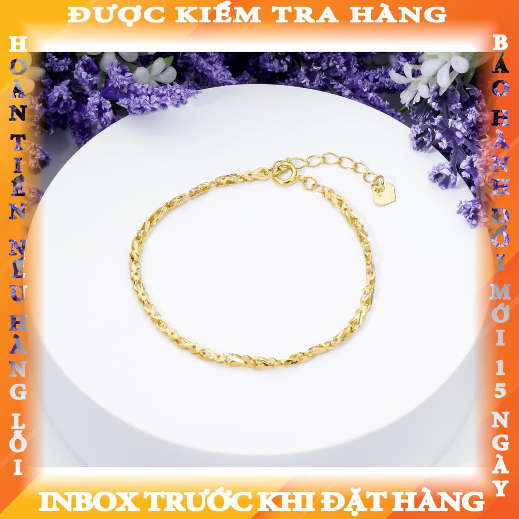 Lắc Chân Mạ Vàng 18K UHA - LC01 lylongy