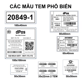 Máy in dPos XP420B in đơn hàng TMĐT tem nhãn vận chuyển bằng điện thoại iphone Adroid và máy tính PC qua LAN WIFI