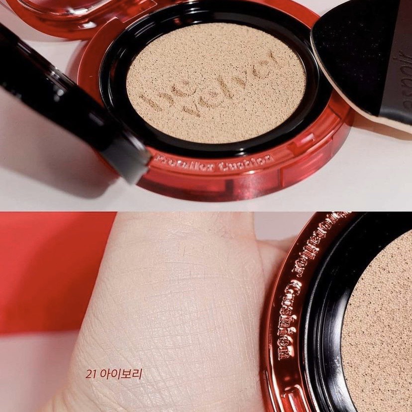 Phấn Nước Che Phủ Espoir Pro Tailor Be Velvet Cover Cushion SPF 34 PA++