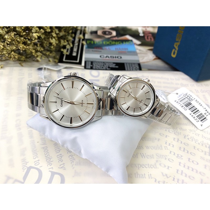 Đồng hồ nam dây kim loại Casio chính hãng Anh Khuê MTP-1303D-7AVDF