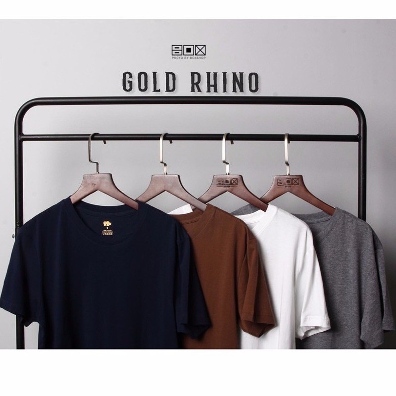 Combo 4 áo thun nam Gold Rhino