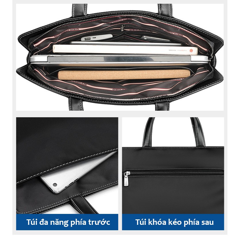 Túi Xách Công Sở Nam Nữ GUBAG Vải Cao Cấp Chống Nước, Đựng Vừa Tài Liệu A4 | BigBuy360 - bigbuy360.vn