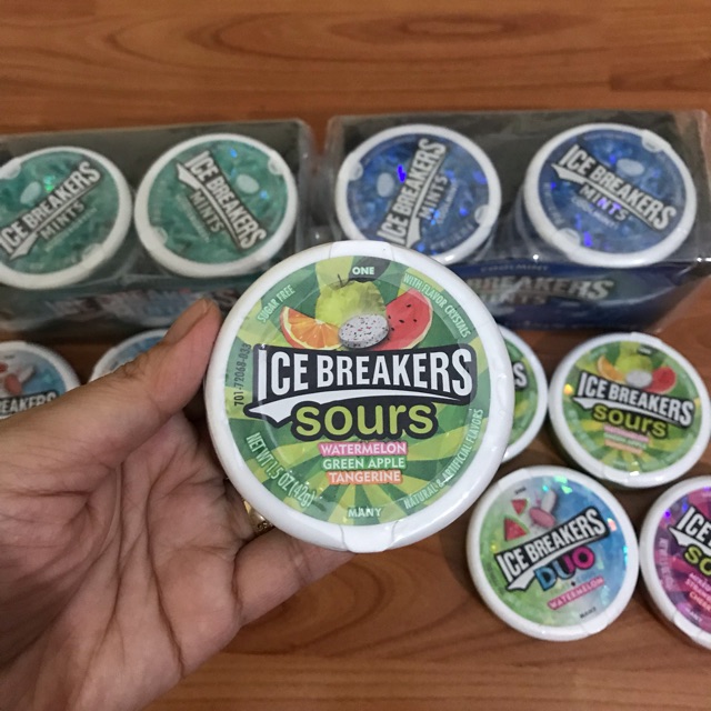 Kẹo ngậm Ice Breakers( sugar free) của Mỹ