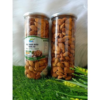 Hạt dinh dưỡng - Hạnh nhân rang bơ Mỹ 500g (mỏng vỏ) - Hàng Nhập Khẩu Thượng Hạng - Cam Kết Chất Lượng Nunut