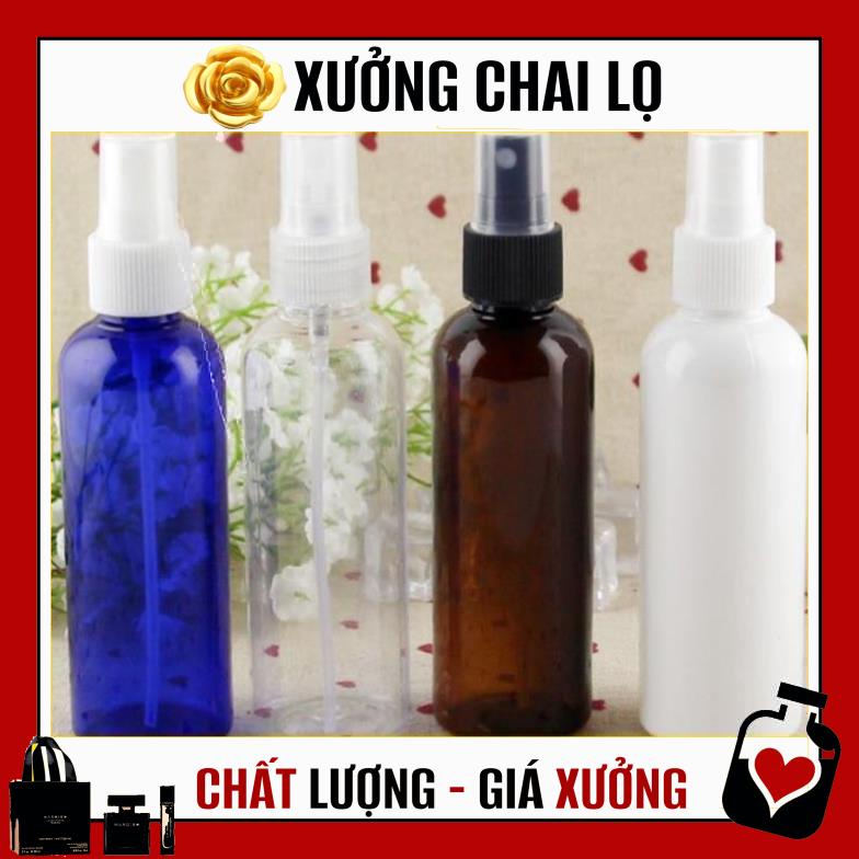 Chai Xịt Phun Sương ❤ TOP GIÁ RẺ ❤ Chai xịt phun sương trắng sữa 30ml/50ml/100ml đựng mỹ phẩm [Nguồn Chai Lọ Sỉ] .