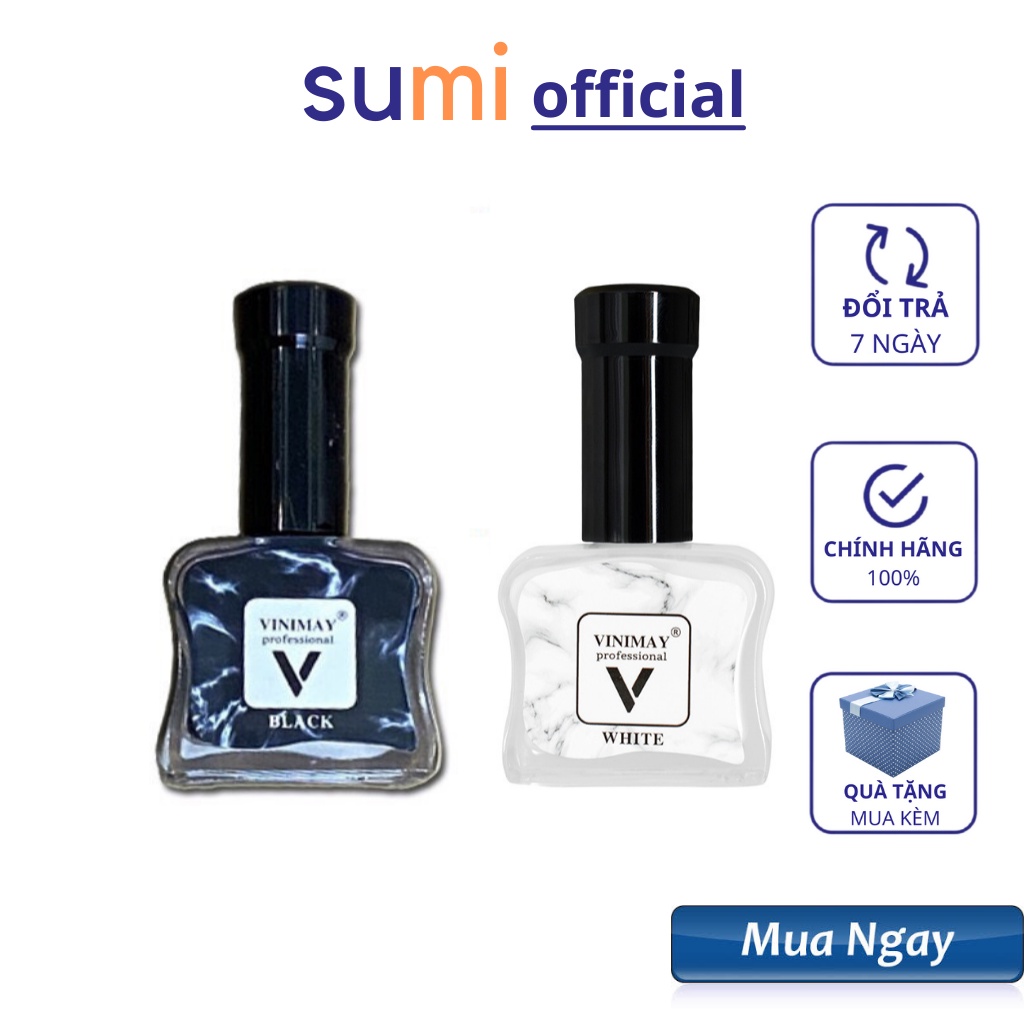 Cồn loang Lẻ màu đen trắng Hãng vinimay