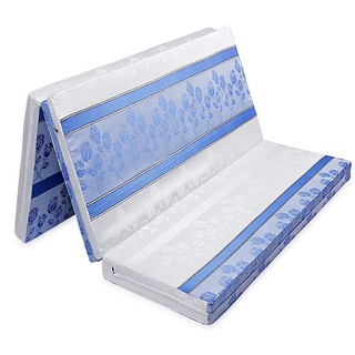Đệm 1m55x1m95x5cm Bông Ép Gấp 3 Dễ Di Chuyển Sử Dụng Bền Lâu
