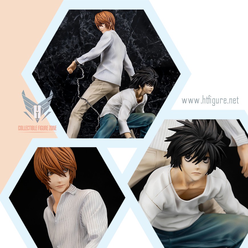 Mô hình Nhật Bản - G.E.M. Series Death Note Light Yagami & L Complete Figure