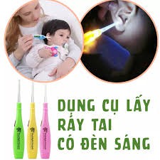 Đèn soi tai cho bé , Đen soi tai để kiểm tra tai , lấy ráy tai cho bé