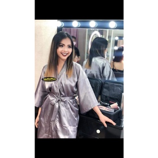 áo make up sẵn màu đỏ đô
