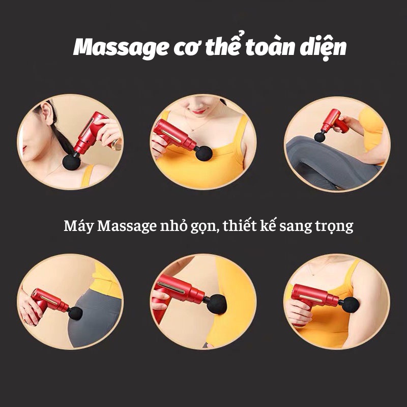 Máy Massage Máy Massage Đa Năng Giảm Đau Nhức Cơ KHO GIA DỤNG TRẦN PHÚ