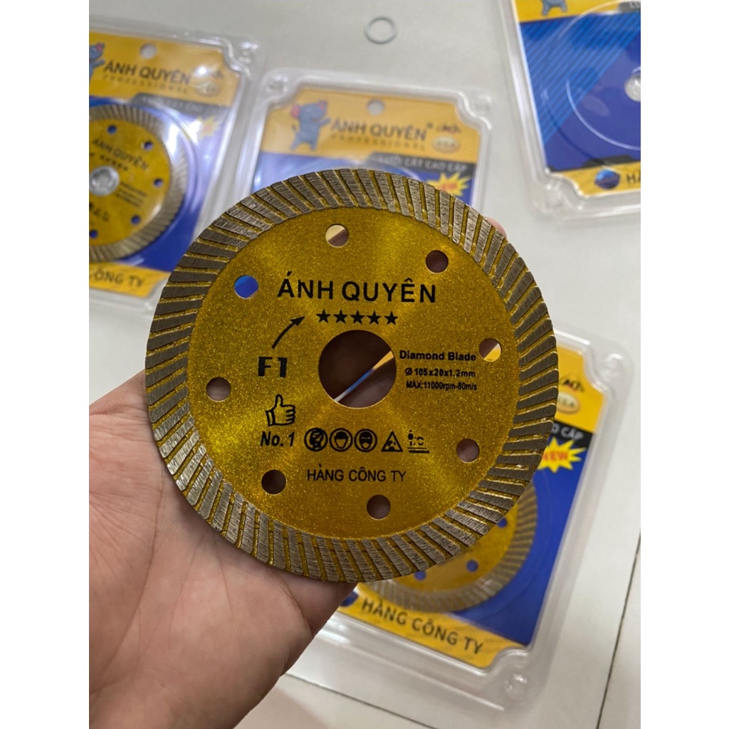 Lưỡi cắt gạch Ánh Quyên 1 tấc, hàng loại 1 cao cấp chính hãng, lưỡi cắt đa năng, cắt gạch men, đá, ngói, gốm sứ