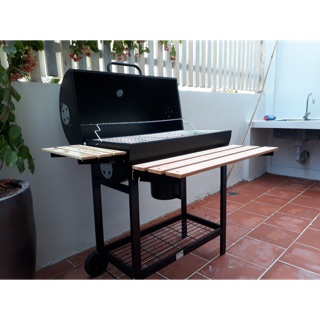 Bếp nướng than hoa ngoài trời nắp đậy BBQ05