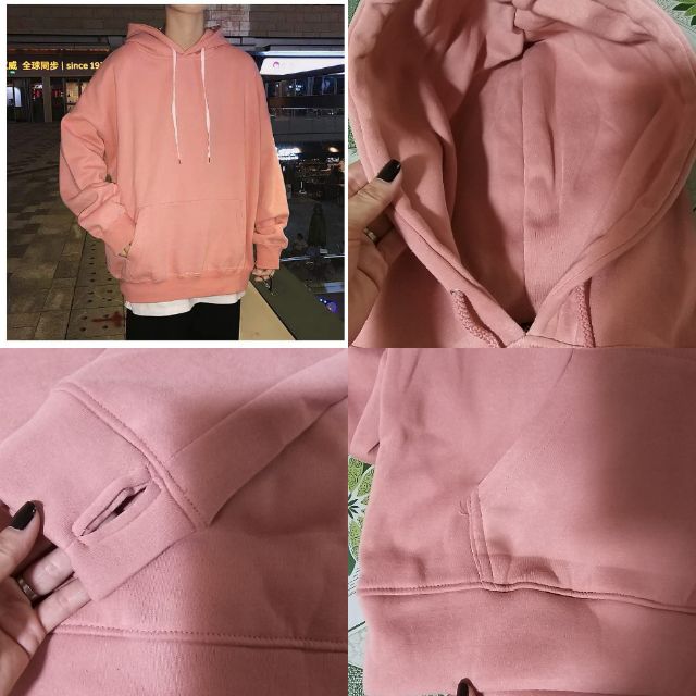 Áo hoodie basic (có 20 màu,tay xỏ ngón, nón 3 lớp) | BigBuy360 - bigbuy360.vn
