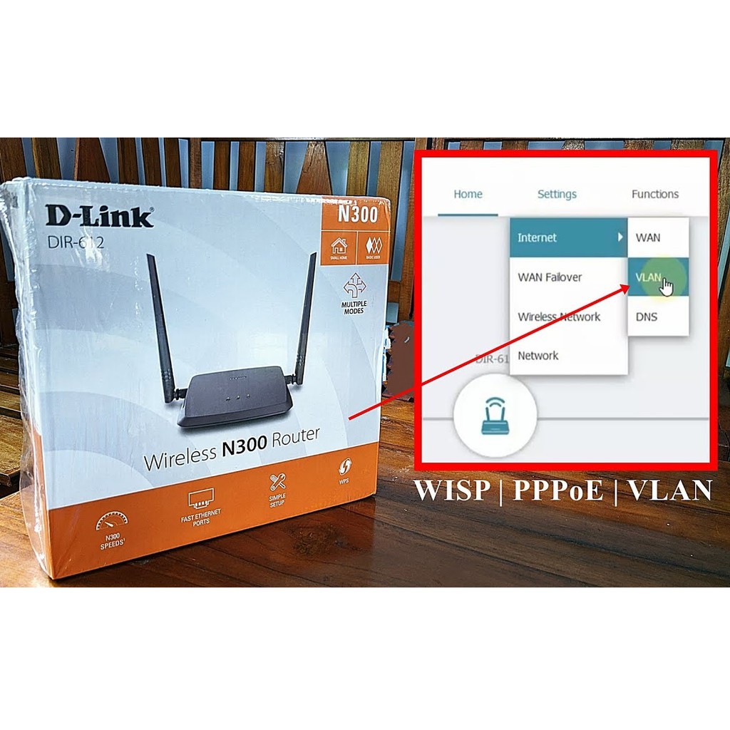 Thiết Bị Phát Wifi D-Link Dir-612 Không Dây N300