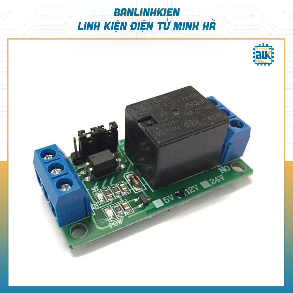 [Mô đun] Module Relay Mini 1 Kênh 12V RL-M1-12V