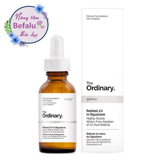 Serum The Ordinary Retinol 1% in Squalane giảm nếp nhăn, đốm đen, chống lão hóa