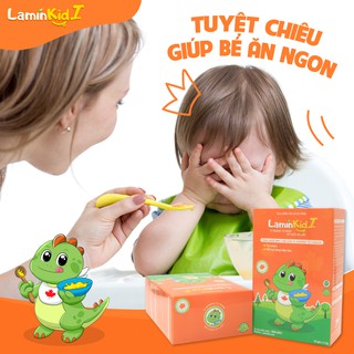 Cốm LaminKid I - Đề kháng khỏe, trẻ ăn ngon - 20 gói tiện lợi giúp bé ăn ngon miệng tăng đề kháng và tăng cân tự nhiên