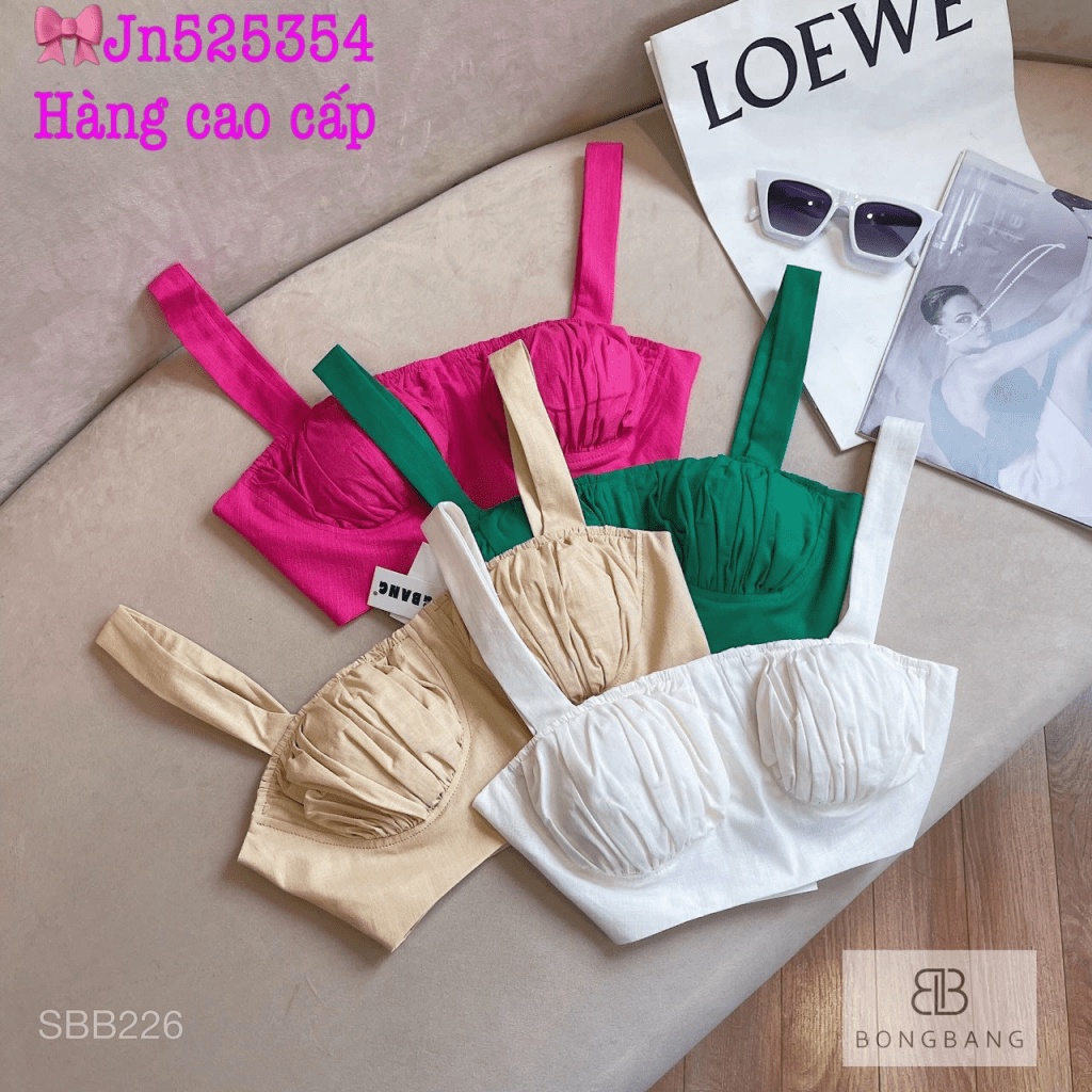 Sét Linen 2 Dây Quần Dài Cực Tôn Dáng hhp (Mẫu Mới)