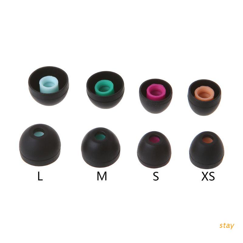 Bộ 4 Cặp Nút Đệm Tai Nghe Nhét Tai Bằng Silicon Mềm Cho Sony XS/S/M/L 90%
