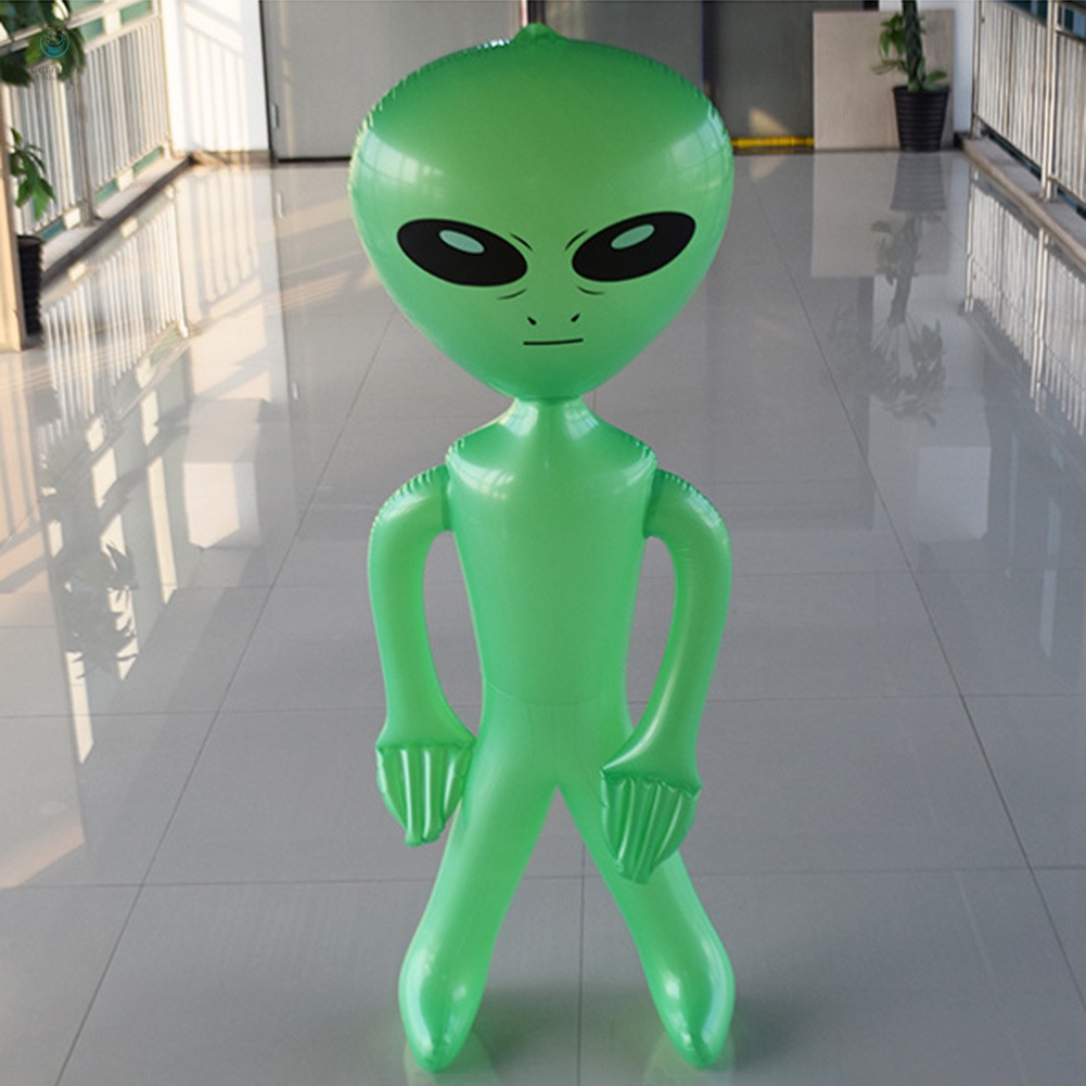 Bong Bóng Bơm Hơi Hình Búp Bê Người Ngoài Hành Tinh Trang Trí Halloween