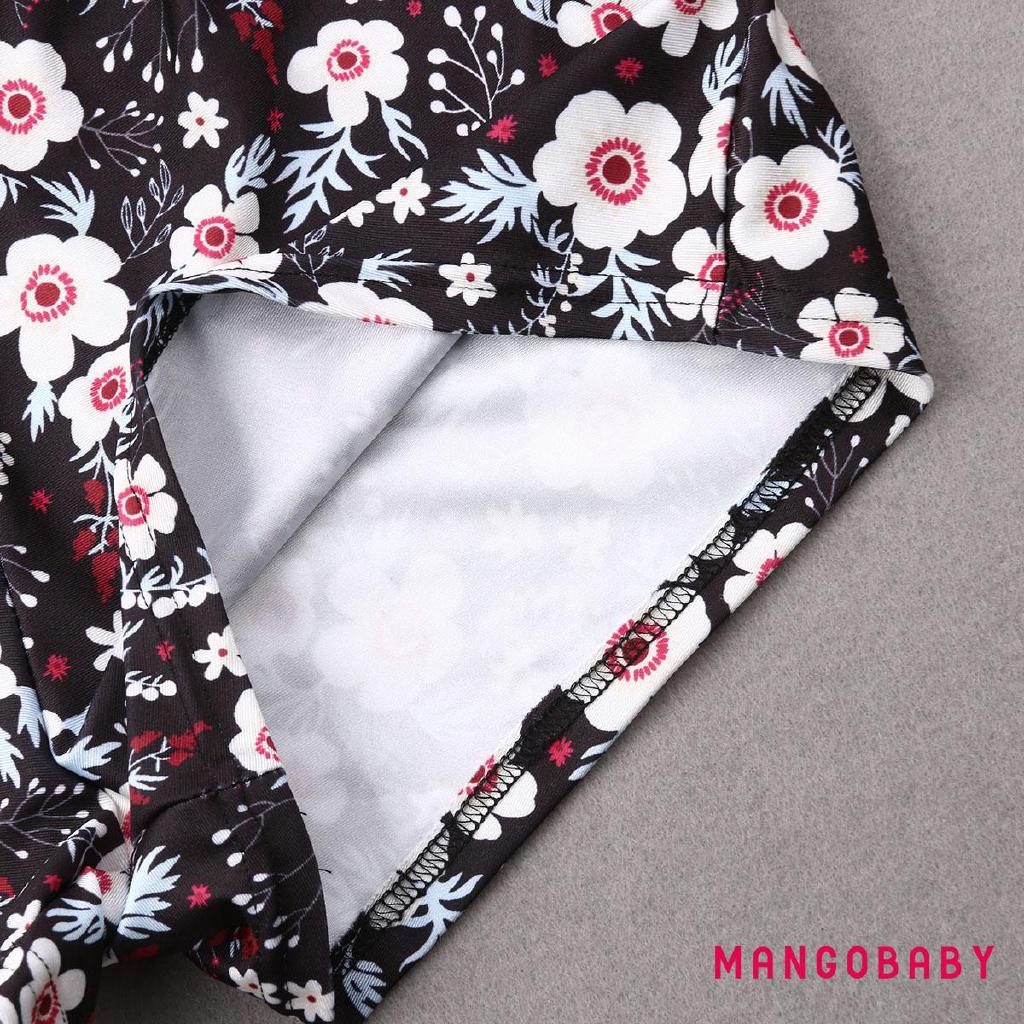 0gb-new Họ Phù Hợp Với Đồ Bơi Mẹ Và Con Gái Nữ Trẻ Em Bikini Hoa