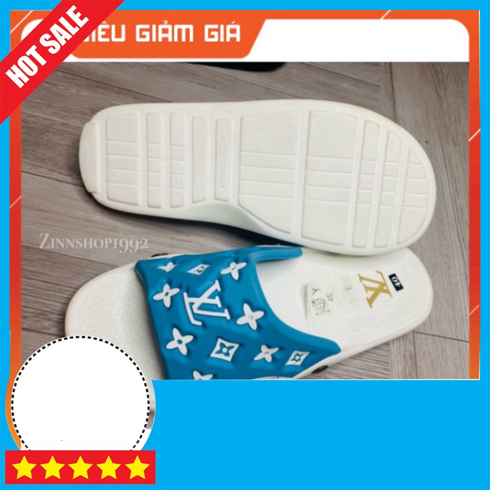 Dép Quai Ngang Nam Nữ LV Cao Cấp Chất Liệu siêu bền siêu nhẹ TrungPii Siêu rẻ shopee