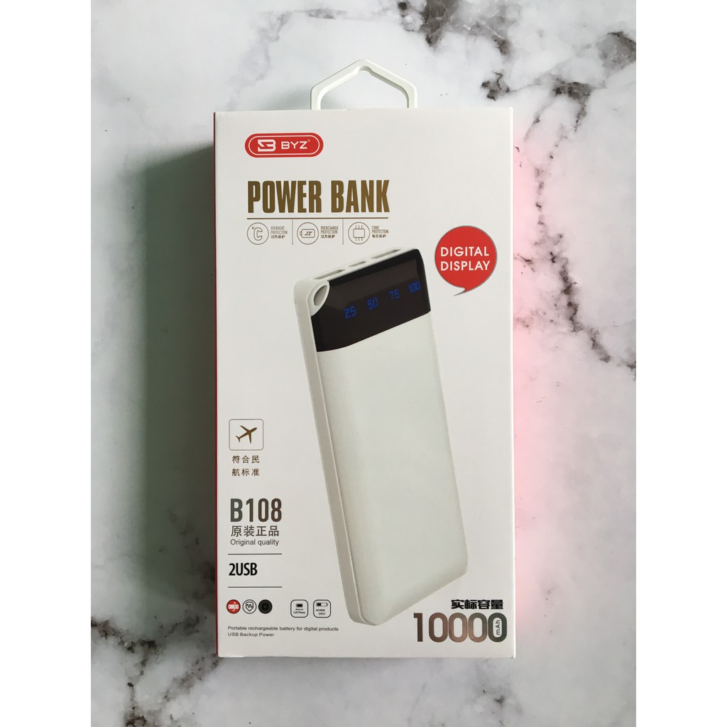 Pin dự phòng Byz 10000 mAh