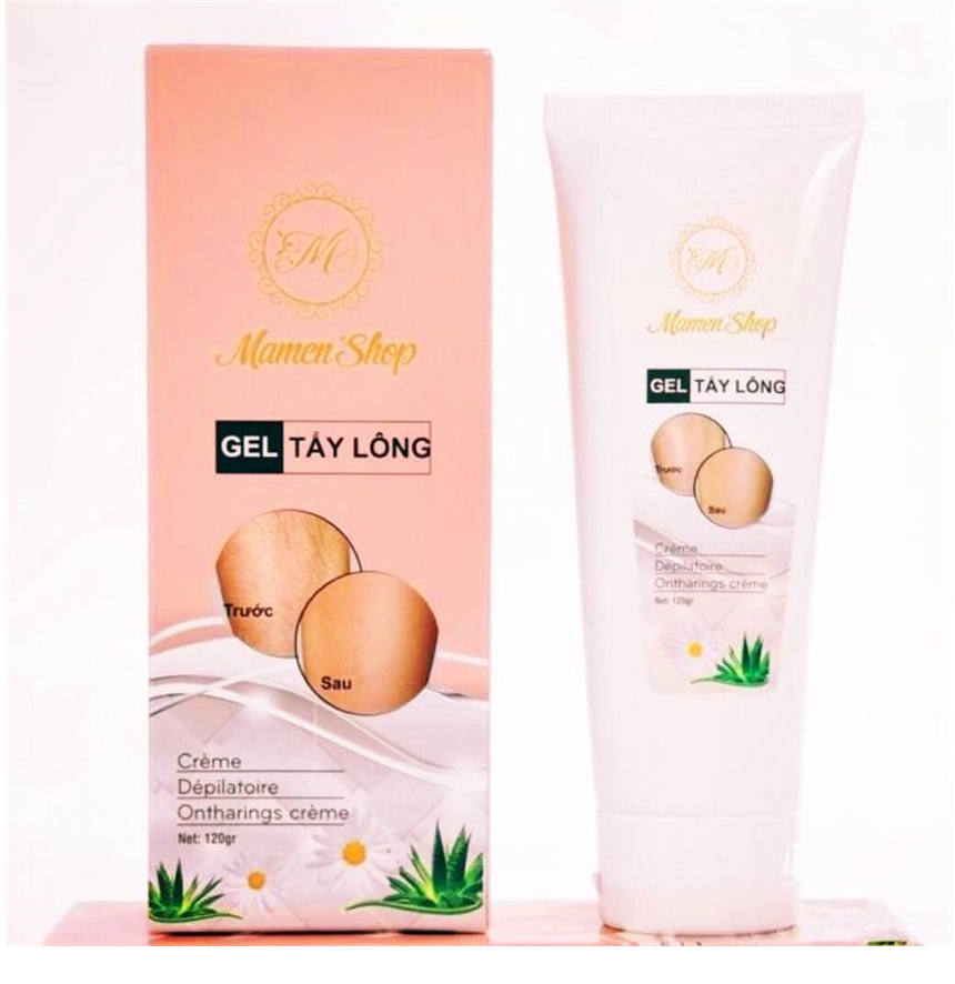 Kem tẩy lông vĩnh viễn vùng kín bikini nách Mamen Shop - 120ml. An toàn cho mọi loại da nhạy cảm