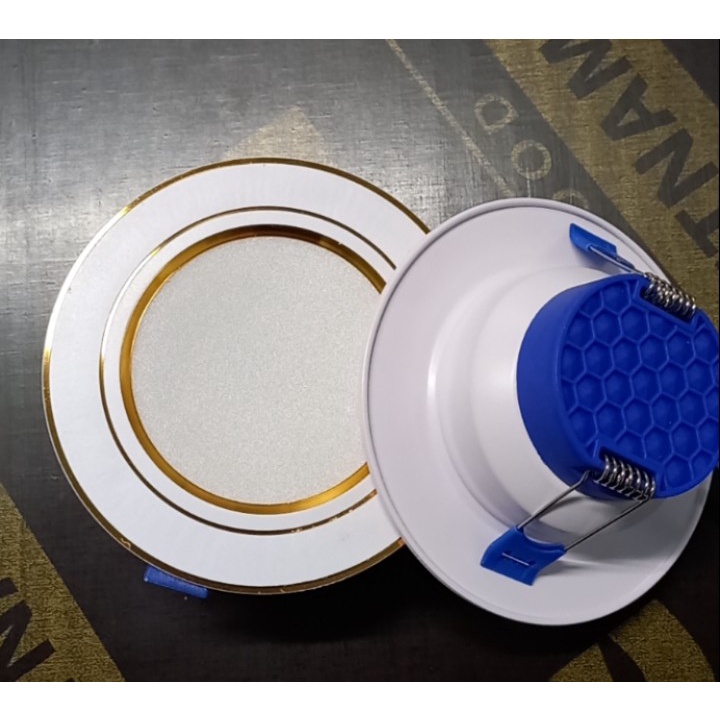 Đèn Âm Trần 7W Phi  90mm, Đèn Trần Trang Trí Thạch Cao