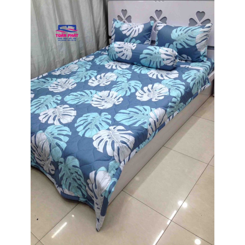 Áo gối ôm mẫu LÁ KHOAI poly cotton (Đẹp) kích thước 38 x 100cm