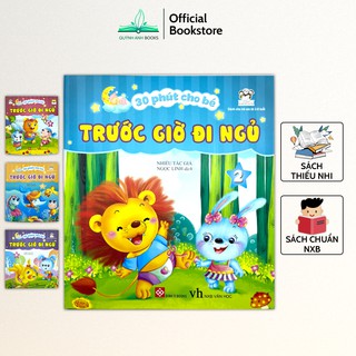 Sách - 30 phút cho bé trước giờ đi ngủ dành cho trẻ từ 2-8 tuổi (Bộ 4 quyển) - NPH Đinh Tị