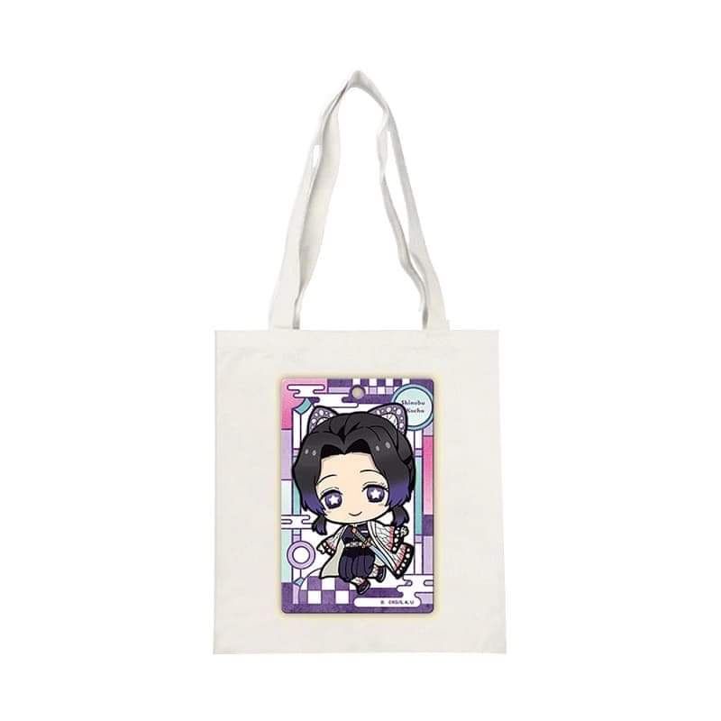 Túi Vải Canvas In Chibi Anime Demon Slayer: Kimetsu no Yaiba