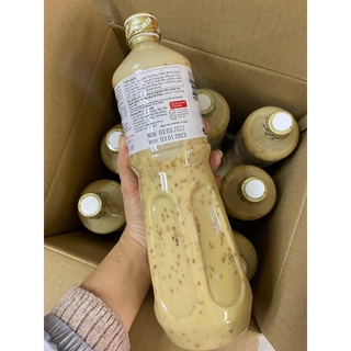 Nước chấm sốt mè rang Kewpie chai 1 LÍT - Món ngon hơn với sốt mè rang