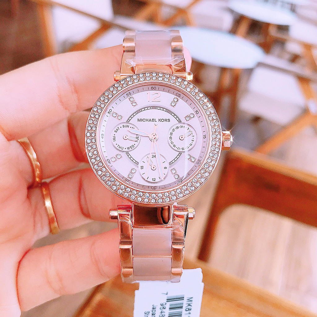 Đồng hồ nữ Michael Kors MK6110 33mm dây demi thời trang