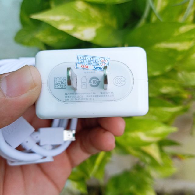 Bộ sạc siêu nhanh xịn Oppo R15 cáp Micro