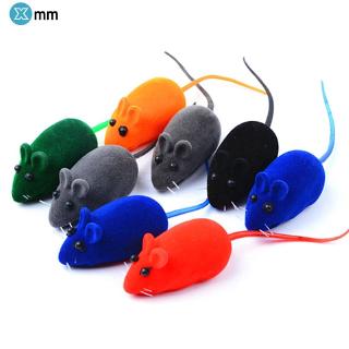 Chuột giả đồ chơi phát tiếng kêu vui nhộn cho mèo cưng