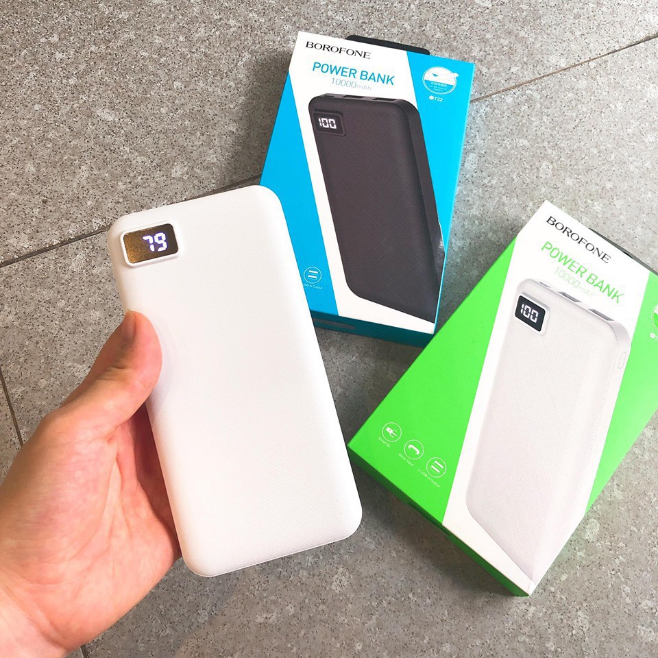 SẠC DỰ PHÒNG BOROFONE BT22 - 10000 mAh