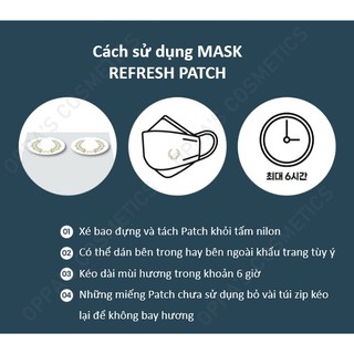 SET Miếng dán Khẩu trang MASK FRESH PATCH