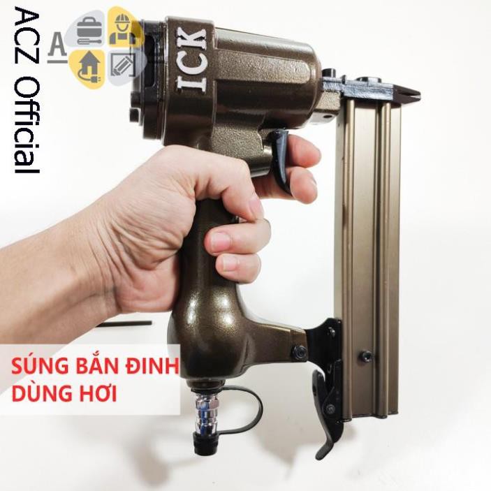 Máy bắn đinh bằng hơi ICK F30 - cao cấp