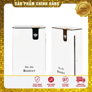 Cục phát Wifi từ sim 3G 4G - không dây Siêu khỏe công nghệ mới thiết kế nhỏ gọn, Kiêm Sạc dự phòng