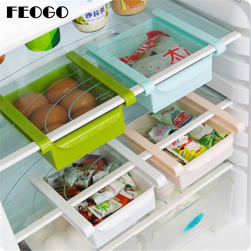 Kệ để thực phẩm tiết kiệm không gian trong tủ lạnh
