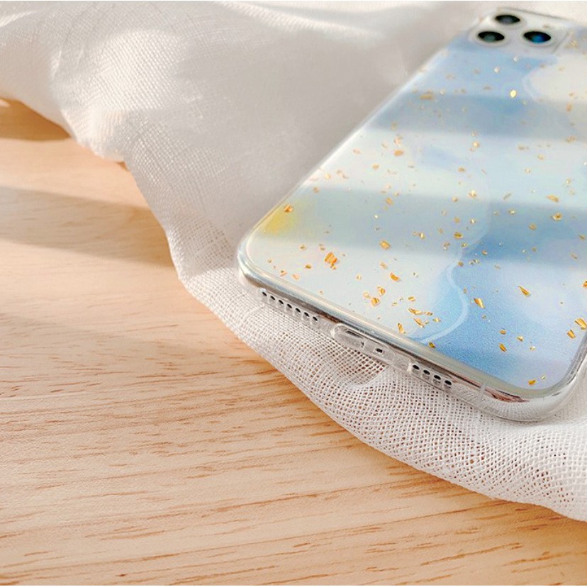 Ốp lưng iphone Mây trắng ánh vàng 5/5s/6/6plus/6s/6splus/7/7plus/8/8plus/x/xr/xs/11/12/pro/max/plus/promax | BigBuy360 - bigbuy360.vn