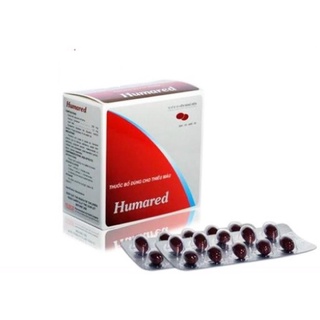 Viên uống bổ máu Humared bổ sung sắt, acid folic cho người thiếu máu