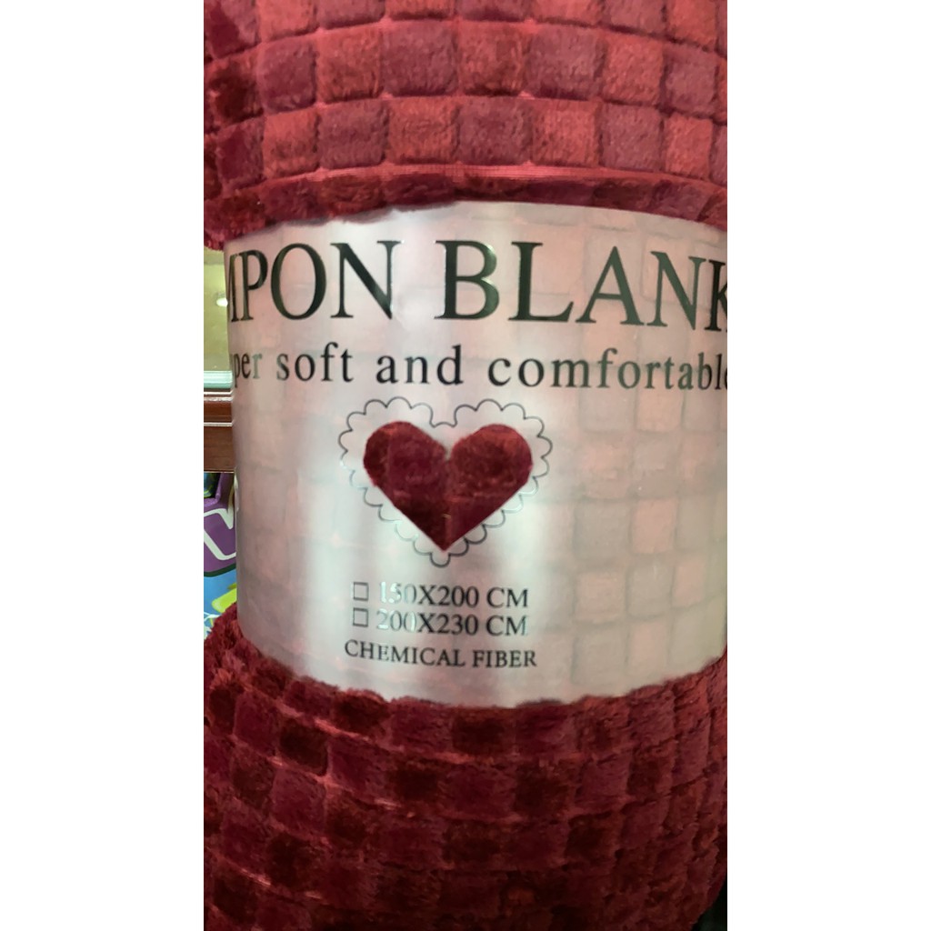 Chăn lông thỏ Blanket thu đông chính hãng - Nhập Nhật cao cấp - 2m3x2m