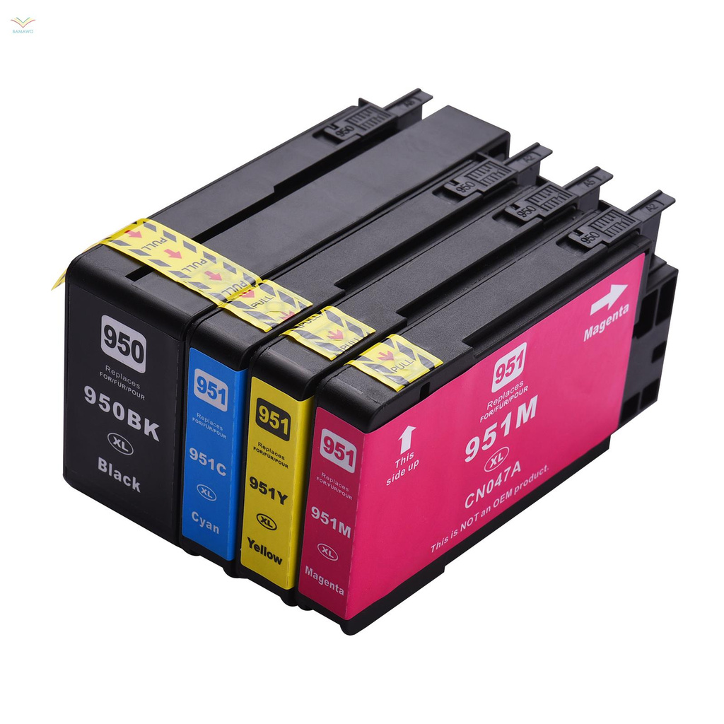 Ready in stock Aibecy Compatible Ink Cartridge Replacement for 950XL 951XL High Yield Compatible with HP Officejet Pro 8100 8600 8610 8620 8630 8640 8660 8615 8625 251DW 276DW Printer 4-Pack (1 Black, 1 Cyan, 1 Magenta, 1 Yel